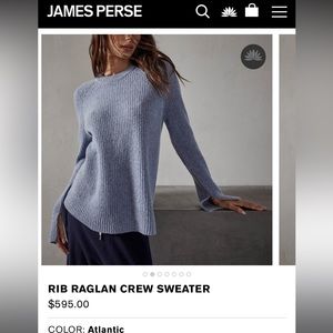 James Perse Cashmere Sweater